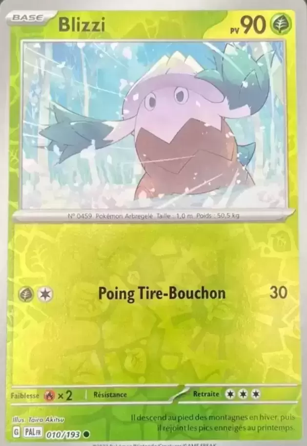 Evolutions à Paldea - PALFR - Blizzi Reverse