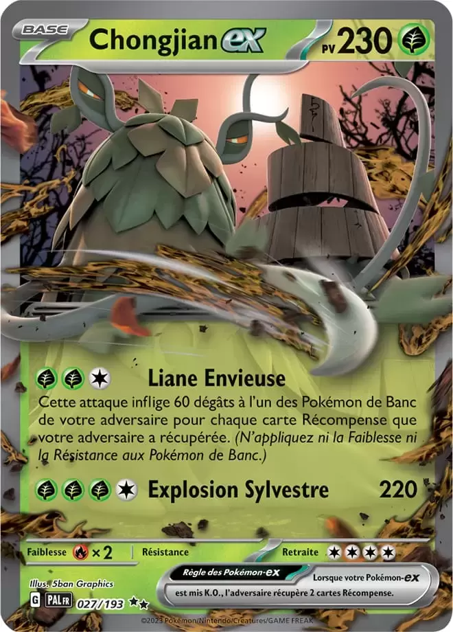 Evolutions à Paldea - PALFR - Chongjian EX