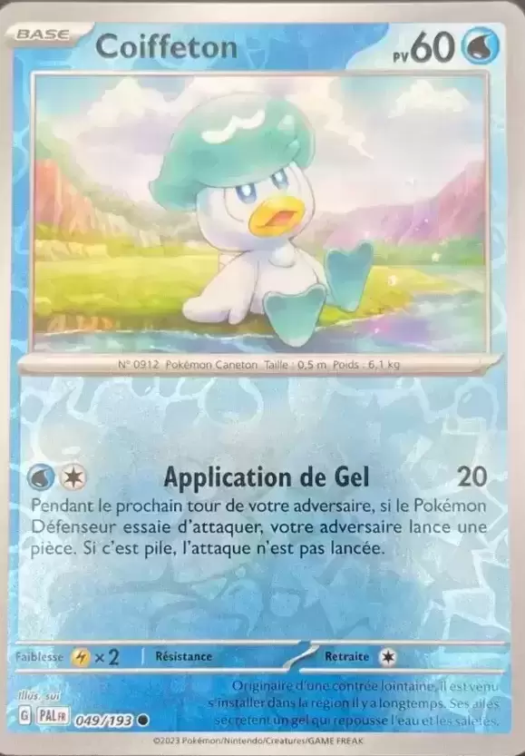 Evolutions à Paldea - PALFR - Coiffeton Reverse