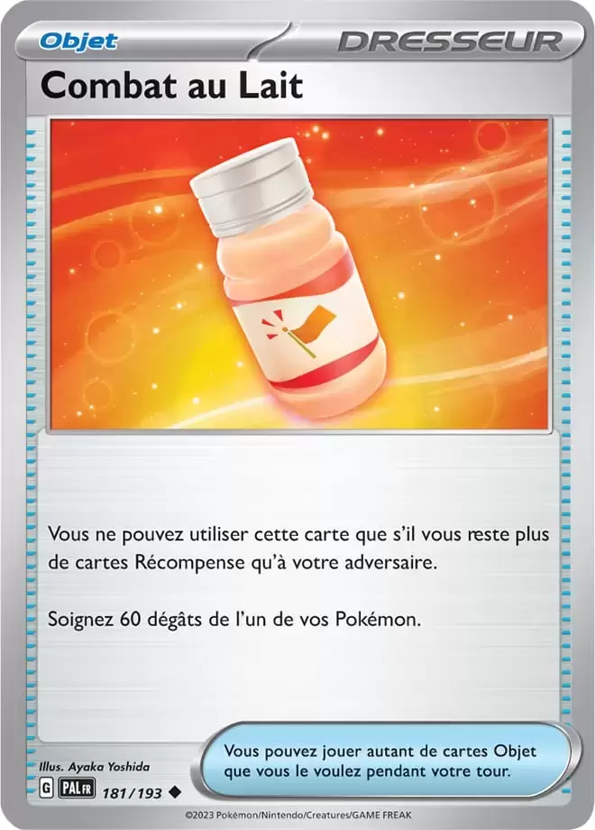 Evolutions à Paldea - PALFR - Combat au Lait