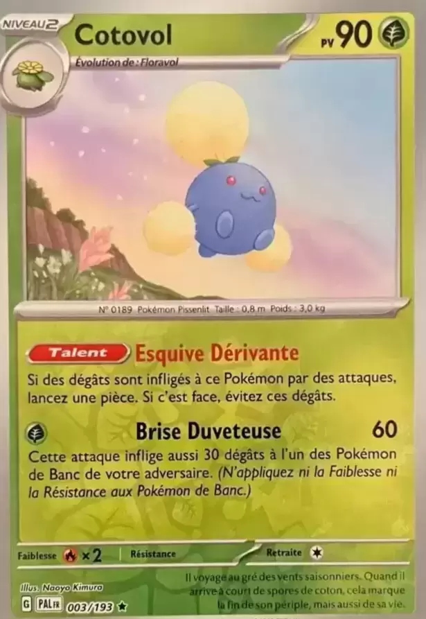 Evolutions à Paldea - PALFR - Cotovol Reverse