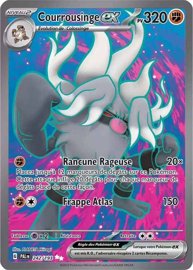 Evolutions à Paldea - PALFR - Courrousinge EX