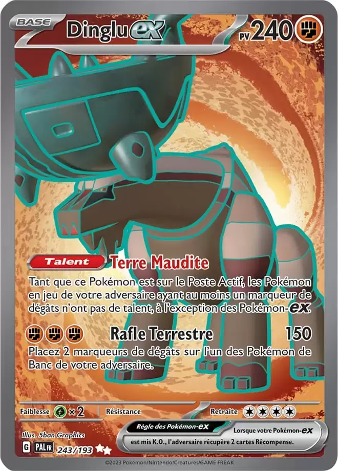 Evolutions à Paldea - PALFR - Dinglu EX