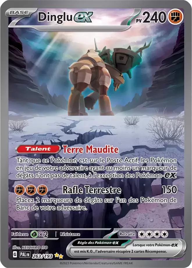 Evolutions à Paldea - PALFR - Dinglu EX
