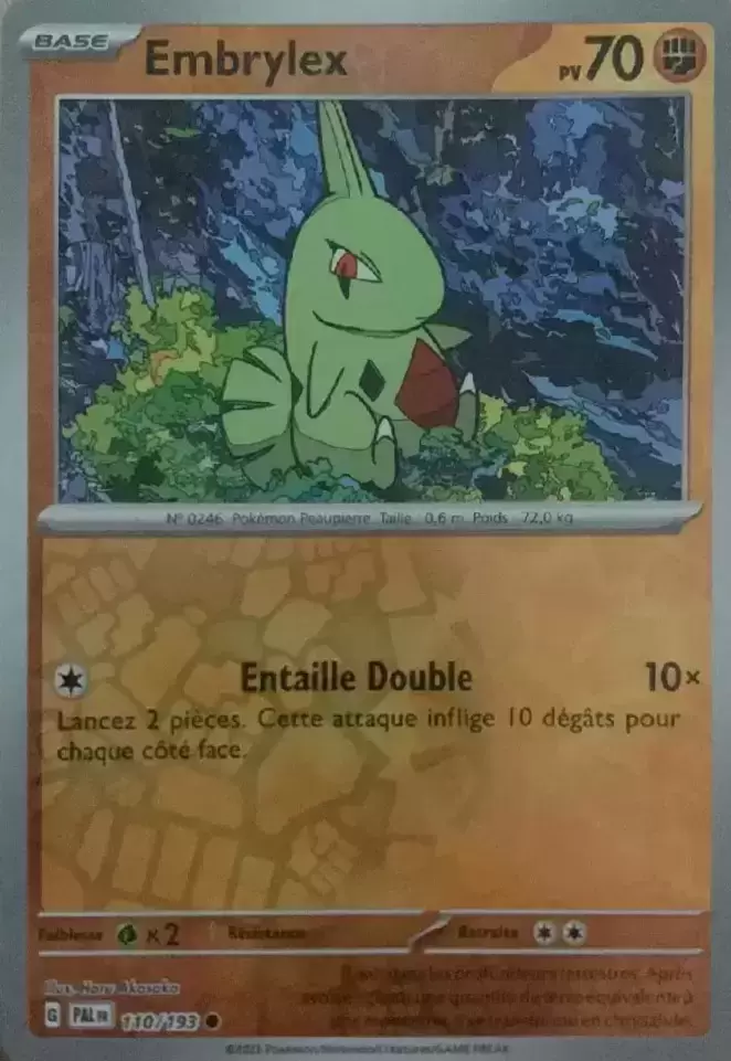 Evolutions à Paldea - PALFR - Embrylex Reverse