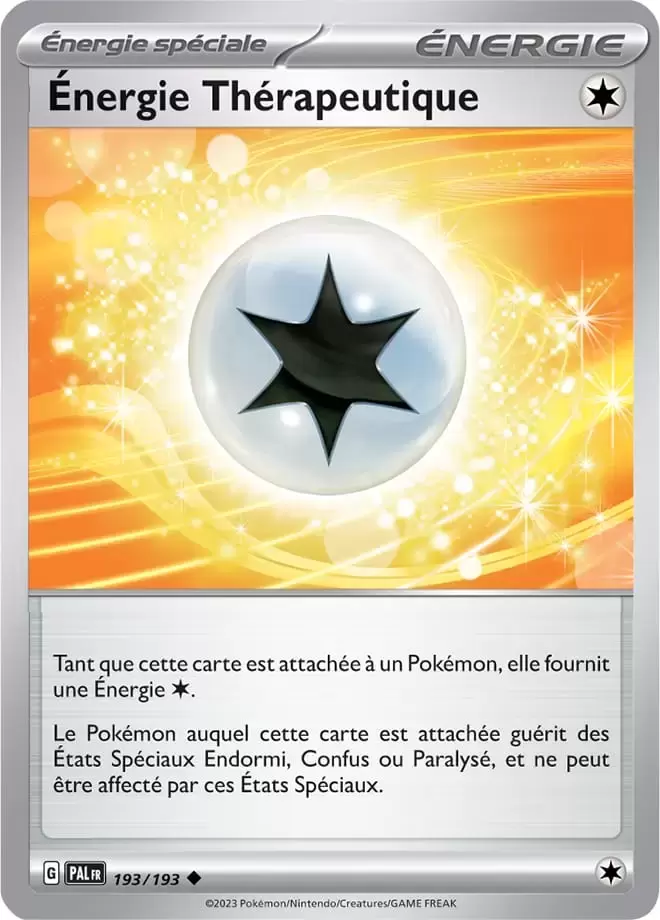 Evolutions à Paldea - PALFR - Énergie Thérapeutique
