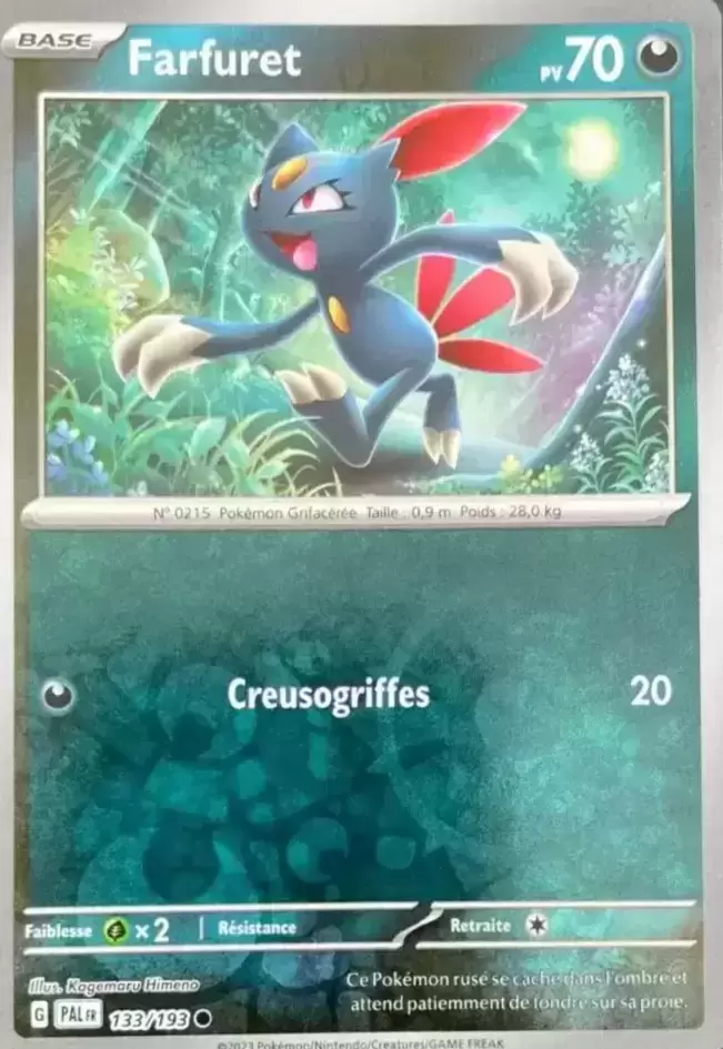 Evolutions à Paldea - PALFR - Farfuret Reverse