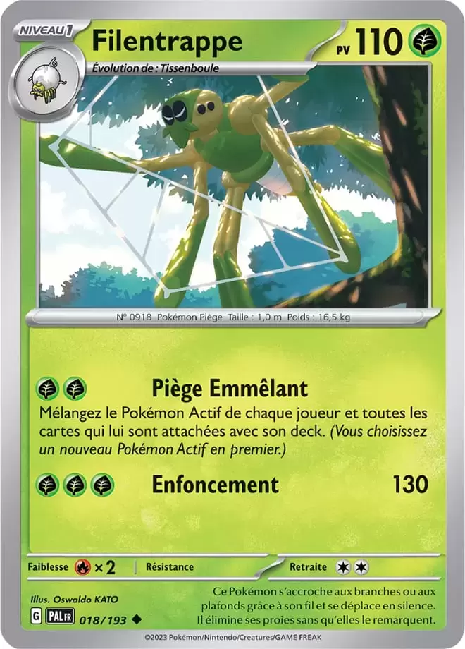 Evolutions à Paldea - PALFR - Filentrappe