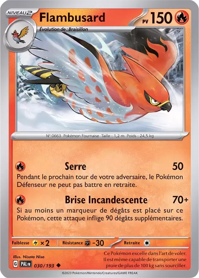 Evolutions à Paldea - PALFR - Flambusard