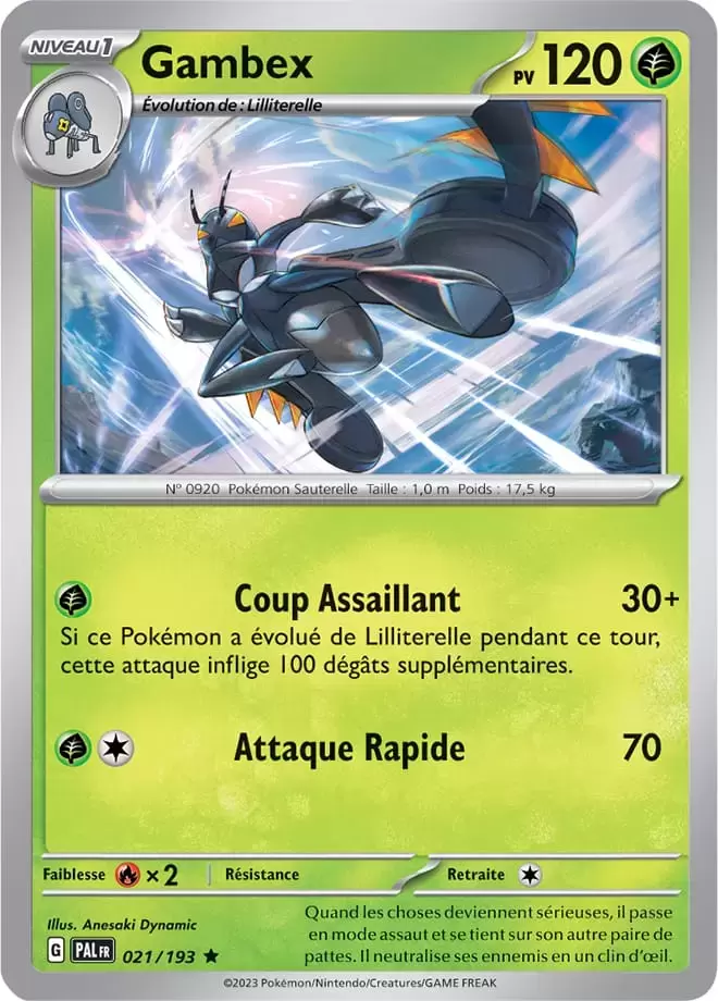 Evolutions à Paldea - PALFR - Gambex