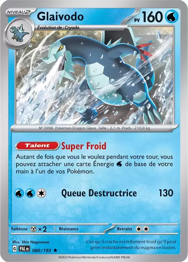 Evolutions à Paldea - PALFR - Glaivodo