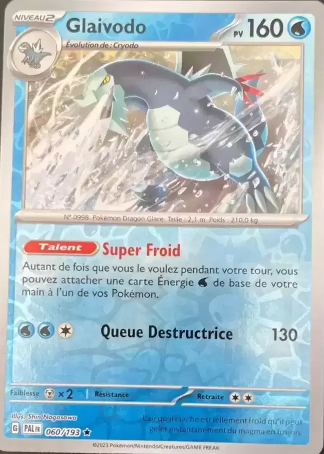 Evolutions à Paldea - PALFR - Glaivodo Reverse
