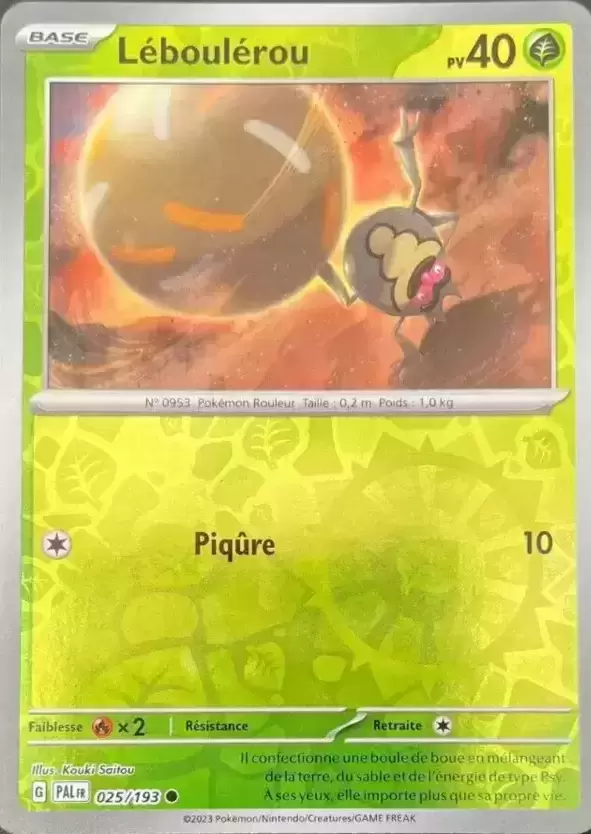 Evolutions à Paldea - PALFR - Léboulérou Reverse