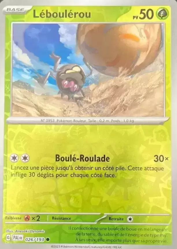Evolutions à Paldea - PALFR - Léboulérou Reverse