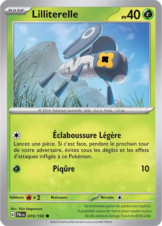 Evolutions à Paldea - PALFR - Lilliterelle