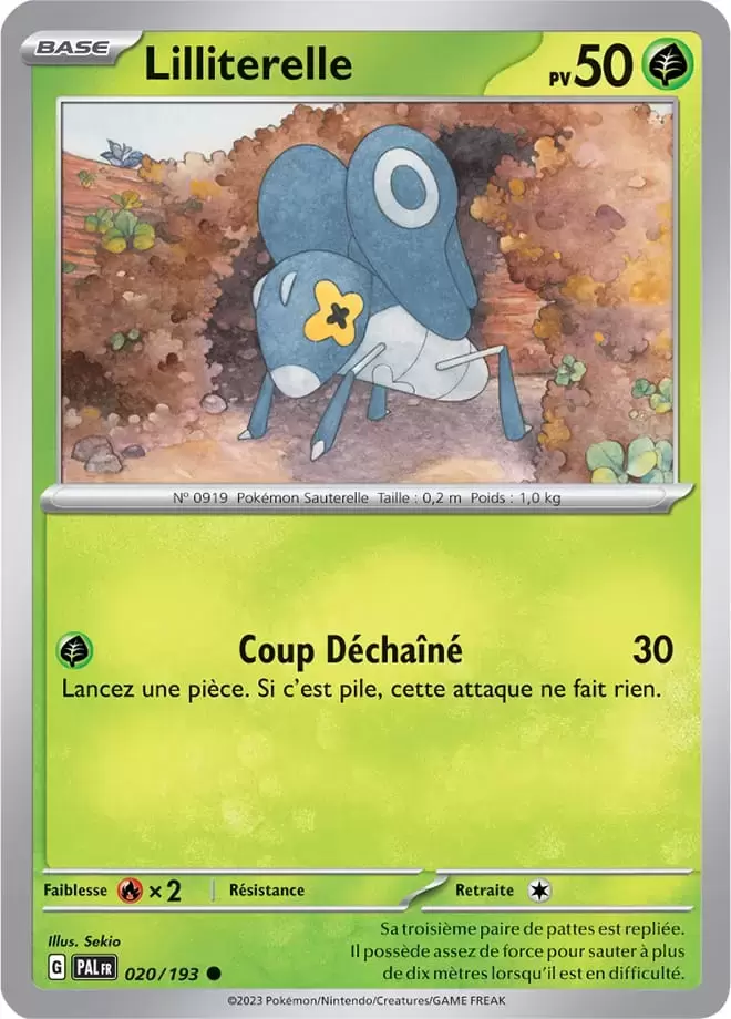 Evolutions à Paldea - PALFR - Lilliterelle