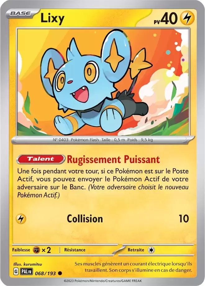 Evolutions à Paldea - PALFR - Lixy