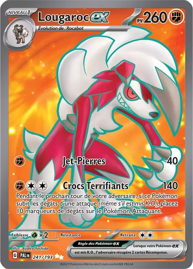 Evolutions à Paldea - PALFR - Lougaroc EX