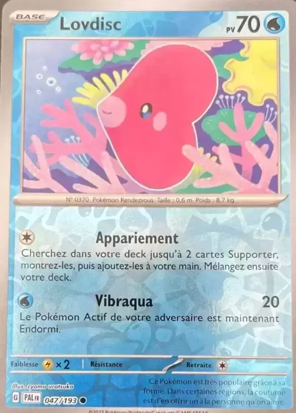 Evolutions à Paldea - PALFR - Lovdisc Reverse