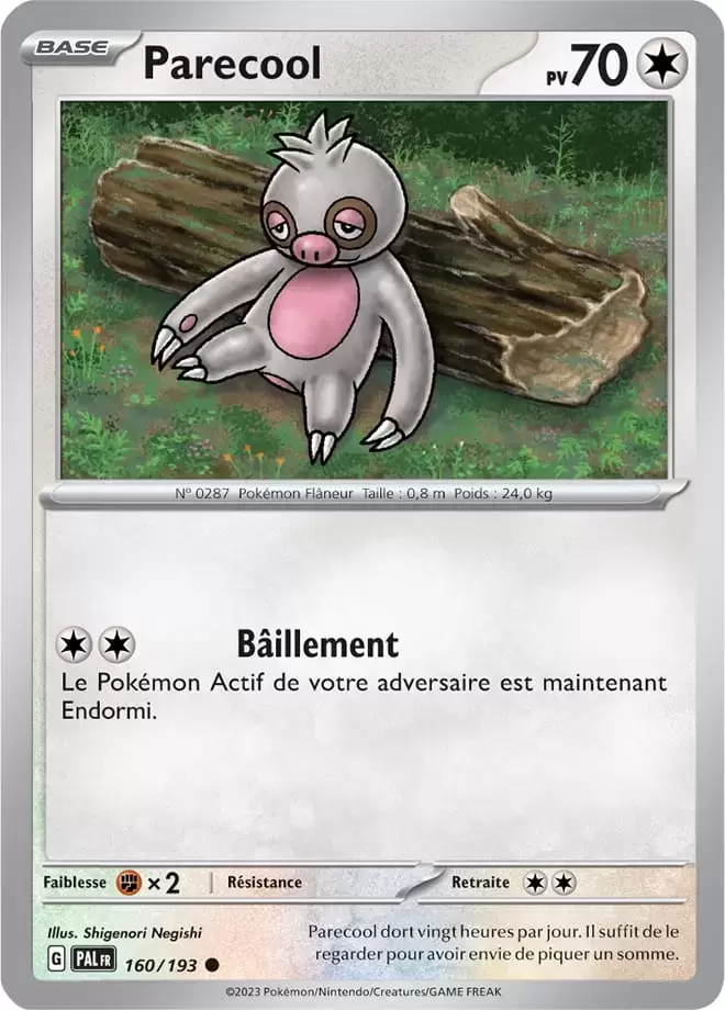 Evolutions à Paldea - PALFR - Parecool