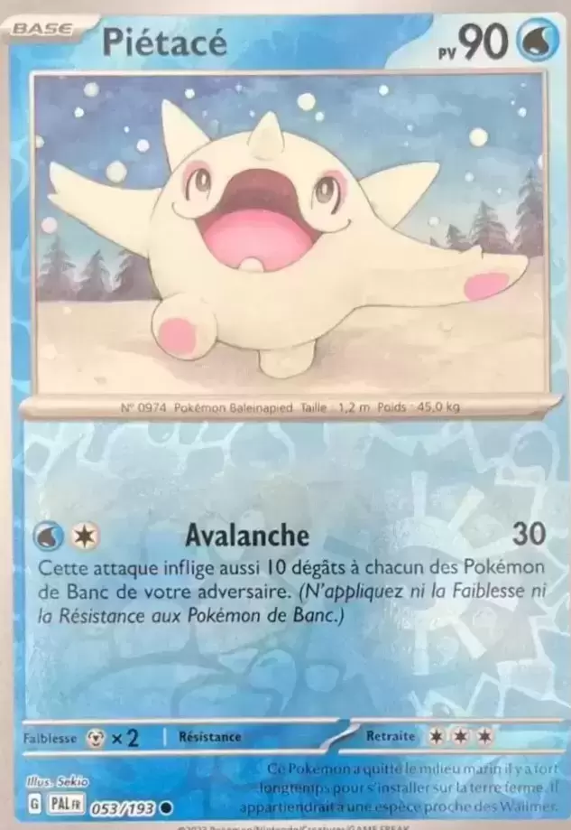 Evolutions à Paldea - PALFR - Piétacé Reverse
