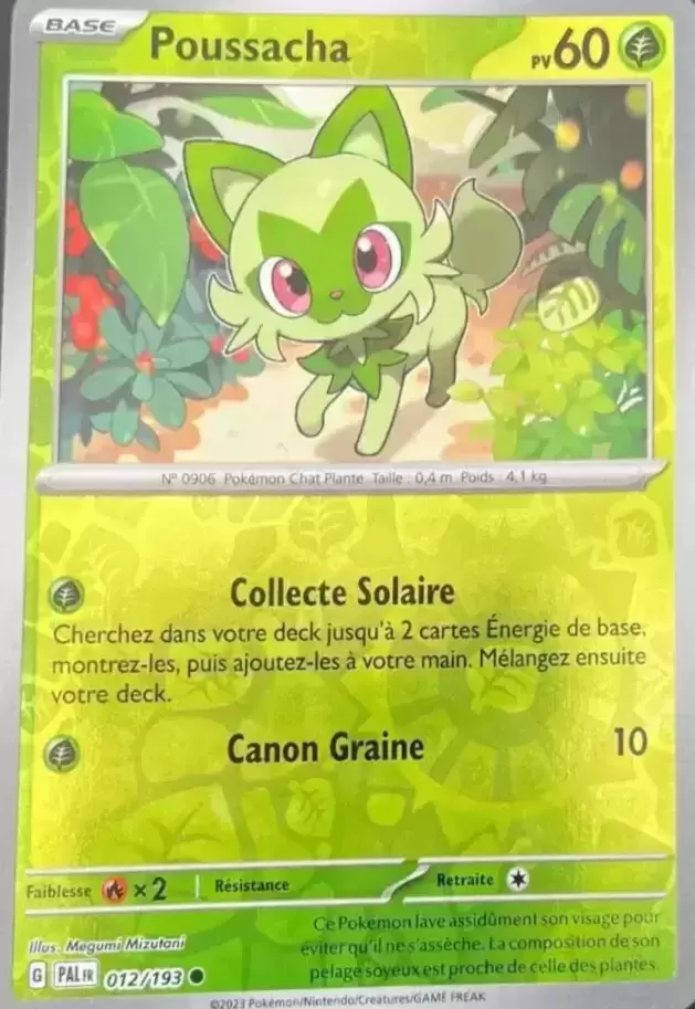 Evolutions à Paldea - PALFR - Poussacha Reverse
