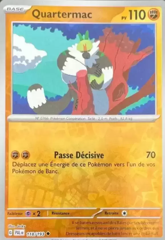 Evolutions à Paldea - PALFR - Quartermac Reverse