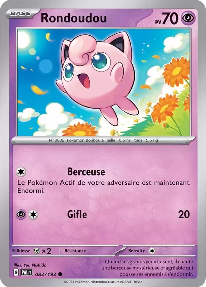 Evolutions à Paldea - PALFR - Rondoudou
