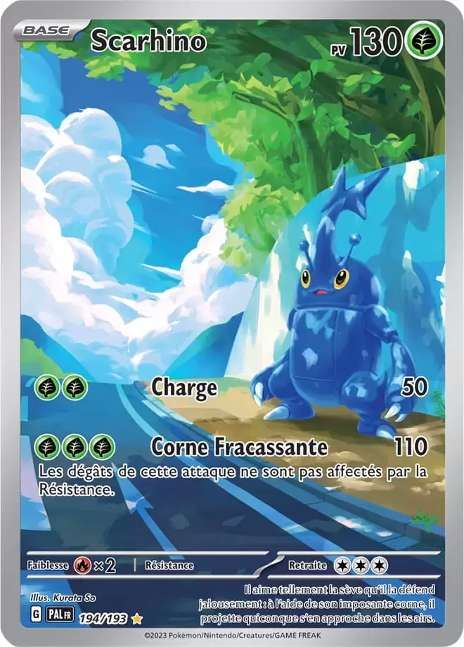 Evolutions à Paldea - PALFR - Scarhino