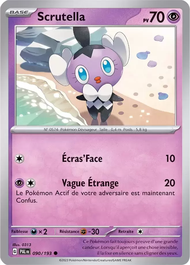 Evolutions à Paldea - PALFR - Scrutella