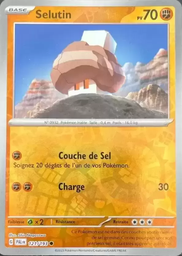 Evolutions à Paldea - PALFR - Selutin Reverse