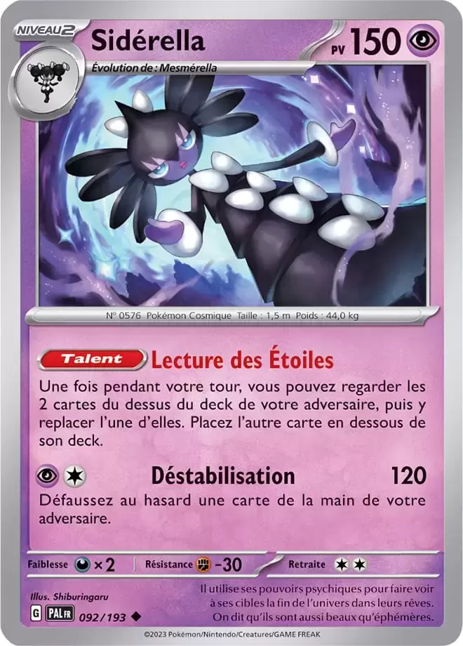 Evolutions à Paldea - PALFR - Sidérella