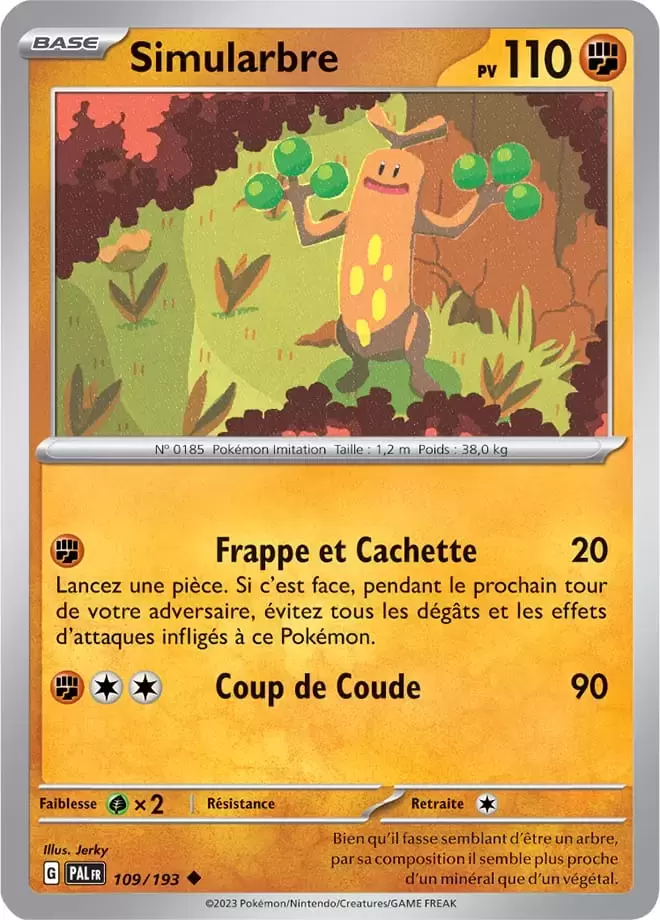 Evolutions à Paldea - PALFR - Simularbre