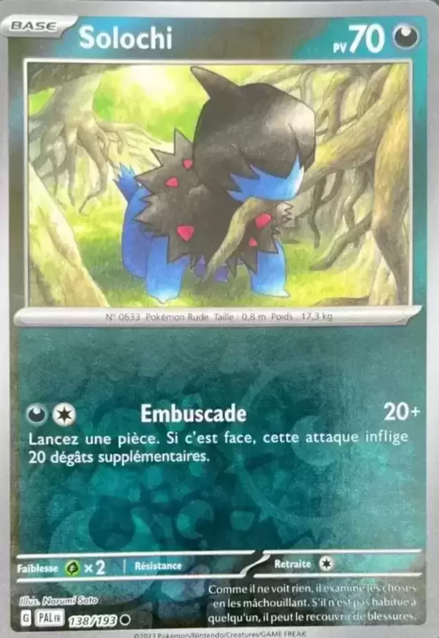 Evolutions à Paldea - PALFR - Solochi Reverse