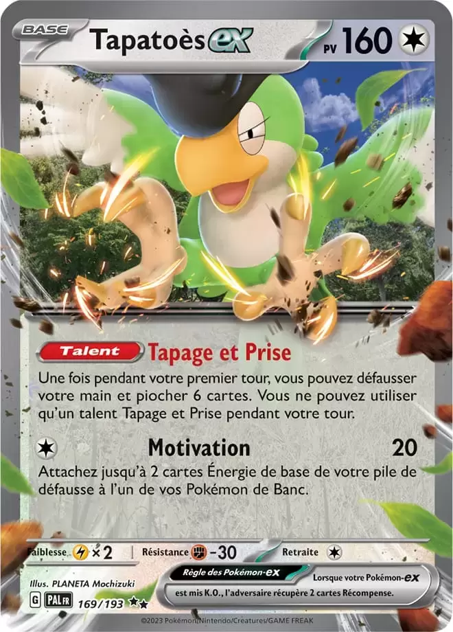 Evolutions à Paldea - PALFR - Tapatoès EX