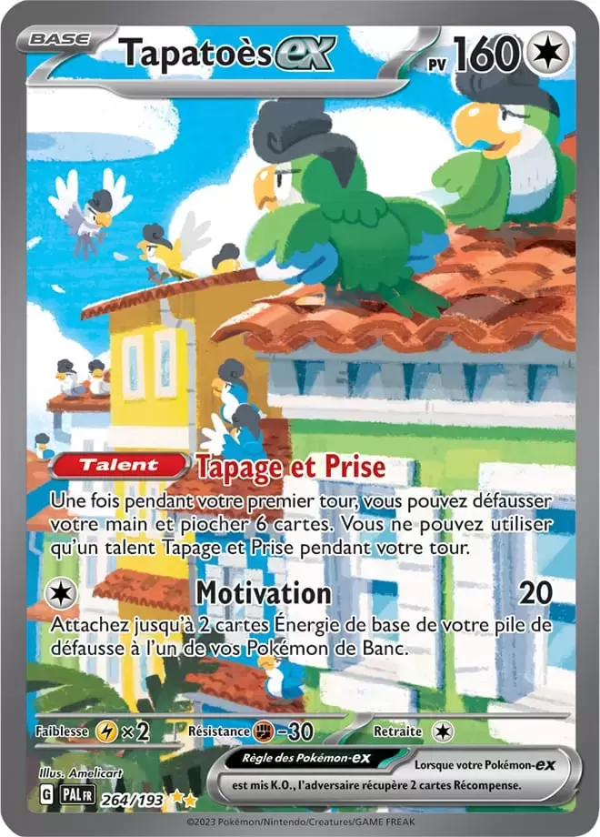Evolutions à Paldea - PALFR - Tapatoès EX