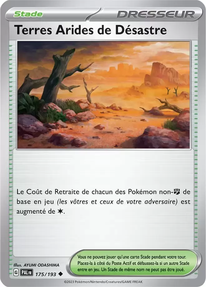 Evolutions à Paldea - PALFR - Terres Arides de Désastre