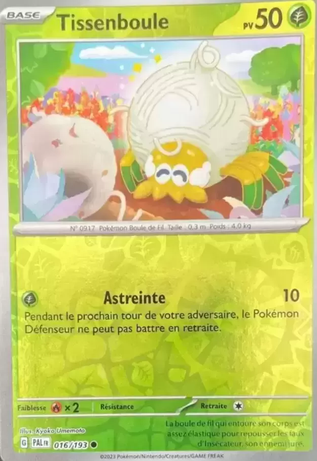 Evolutions à Paldea - PALFR - Tissenboule Reverse