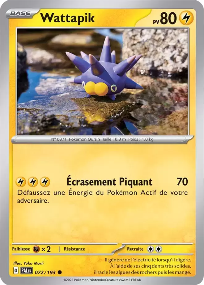 Evolutions à Paldea - PALFR - Wattapik