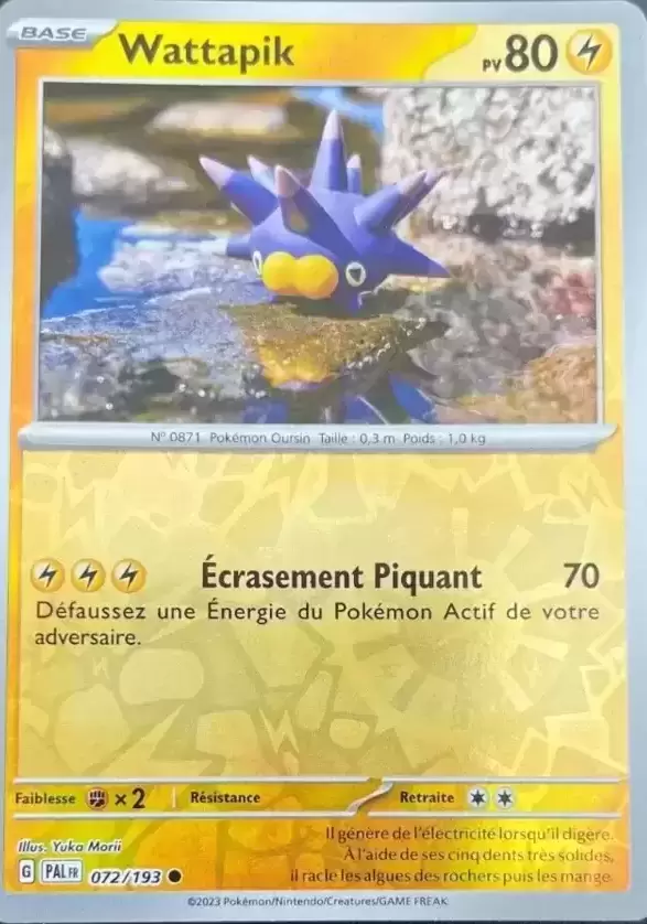 Evolutions à Paldea - PALFR - Wattapik Reverse