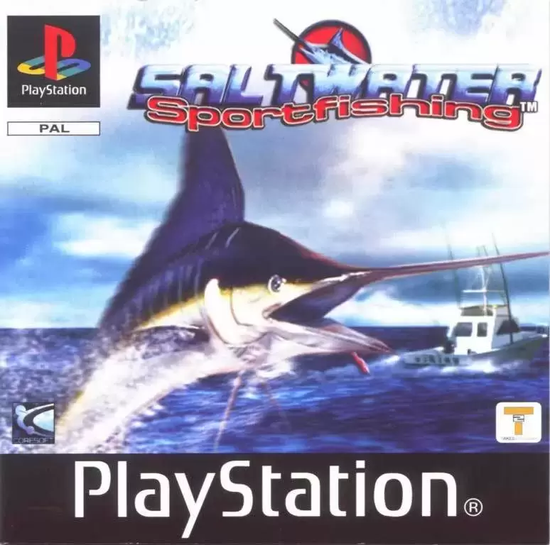 Jeux Playstation PS1 - Saltwater Sportfishing