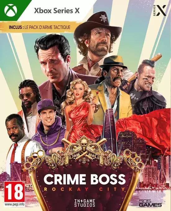 Jeux XBOX Series X - Crime Boss Rockay City