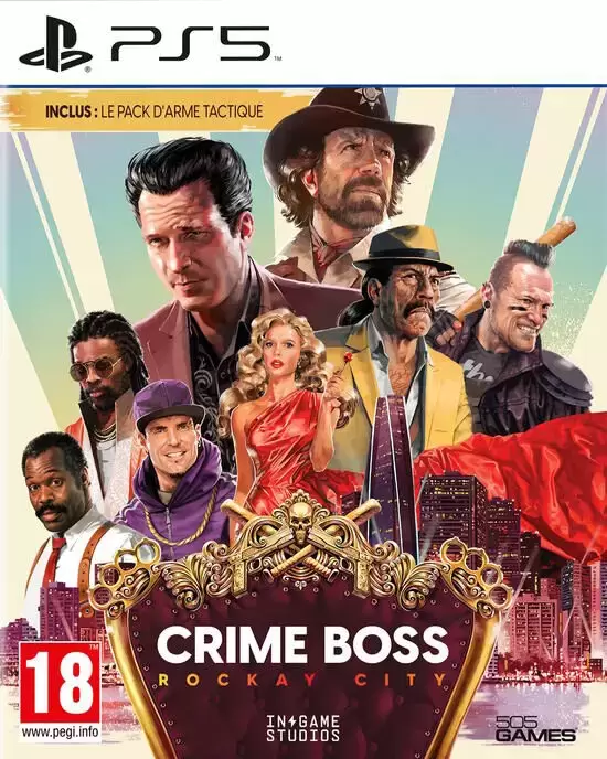 PS5 Games - Crime Boss Rockay City