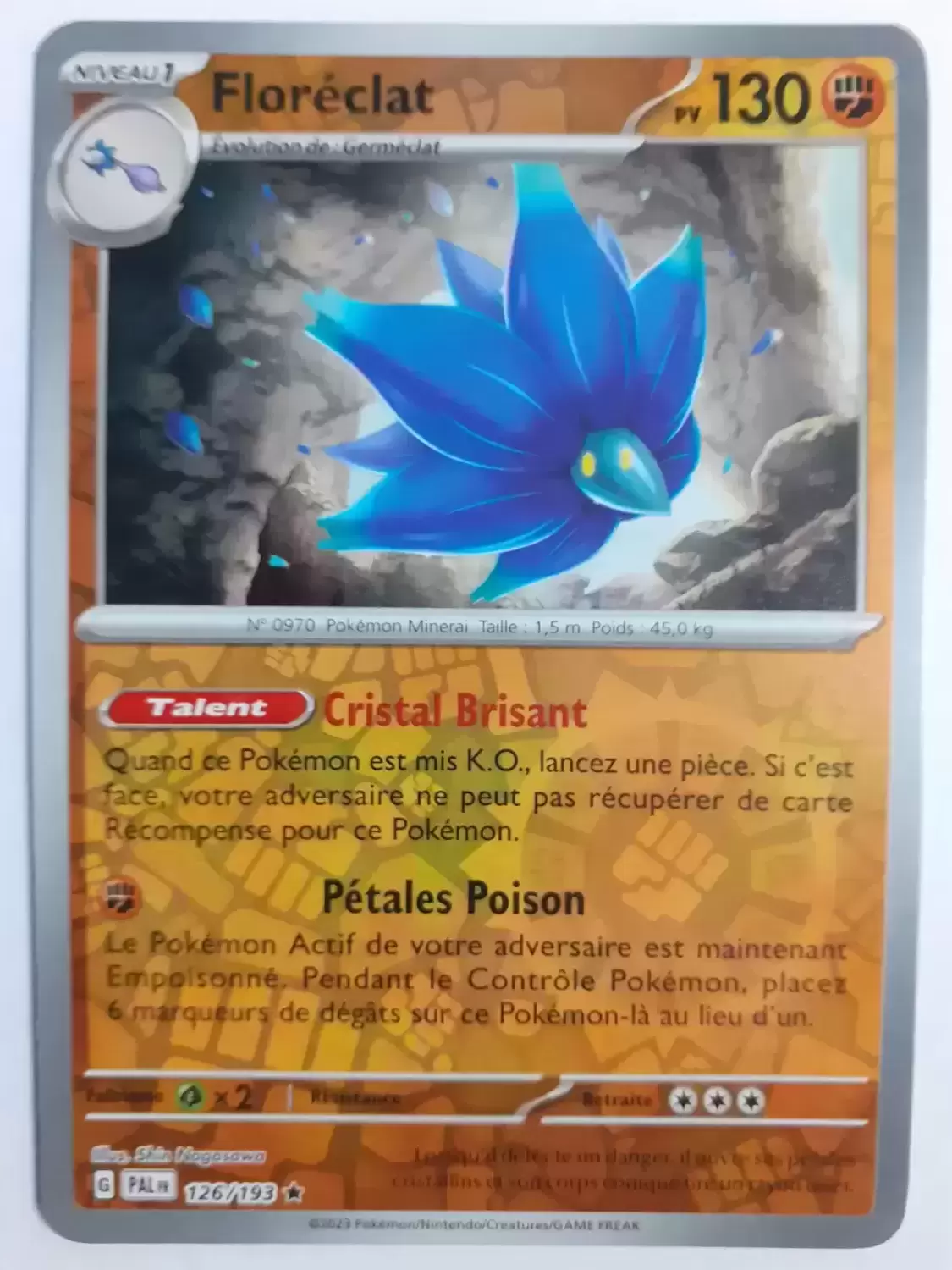 Evolutions à Paldea - PALFR - Floréclat Reverse