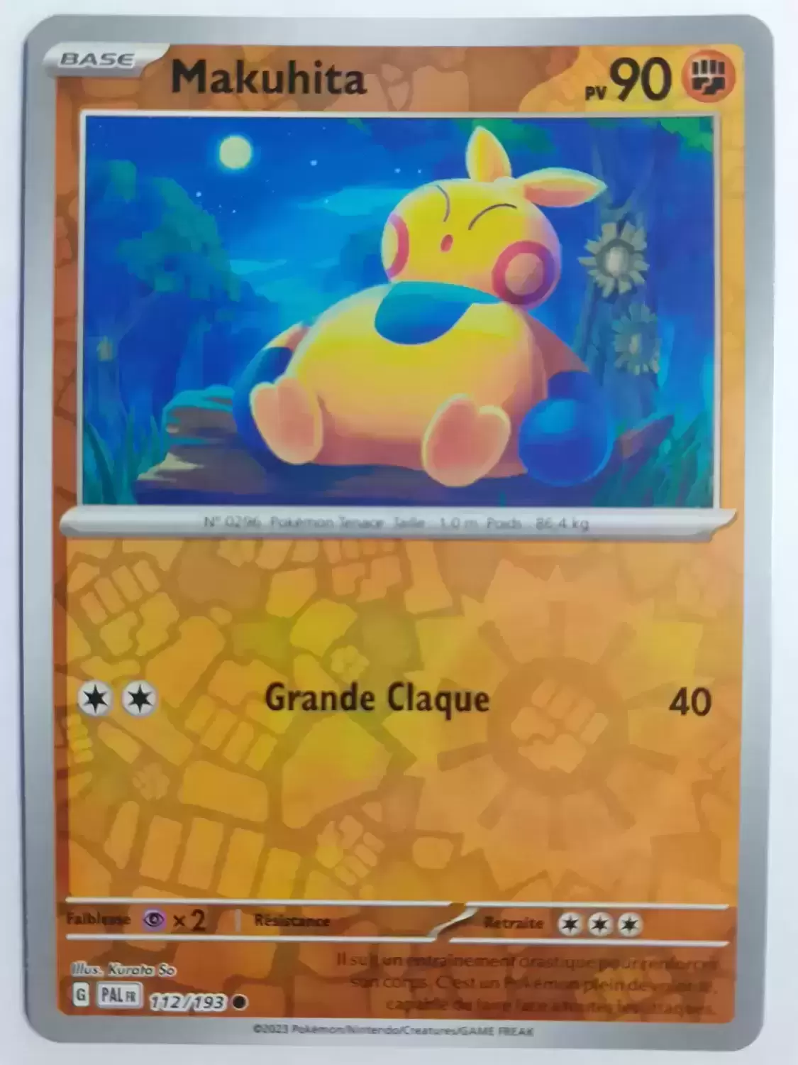 Evolutions à Paldea - PALFR - Makuhita Reverse