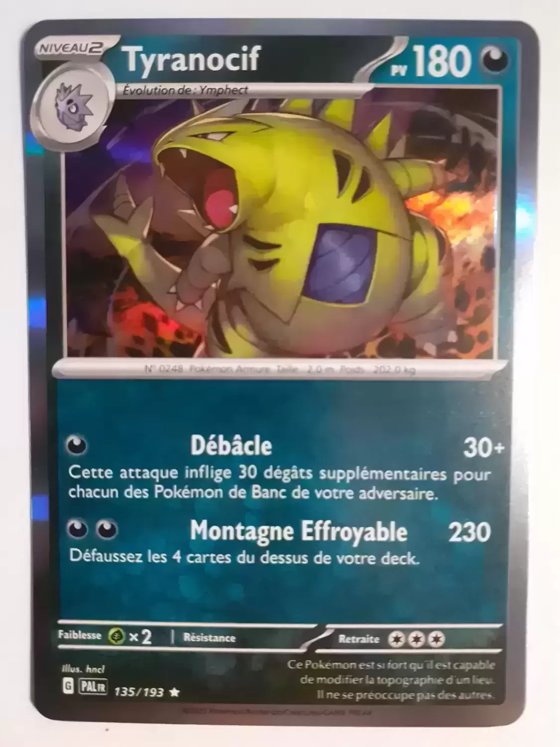 Evolutions à Paldea - PALFR - Tyranocif Holographique