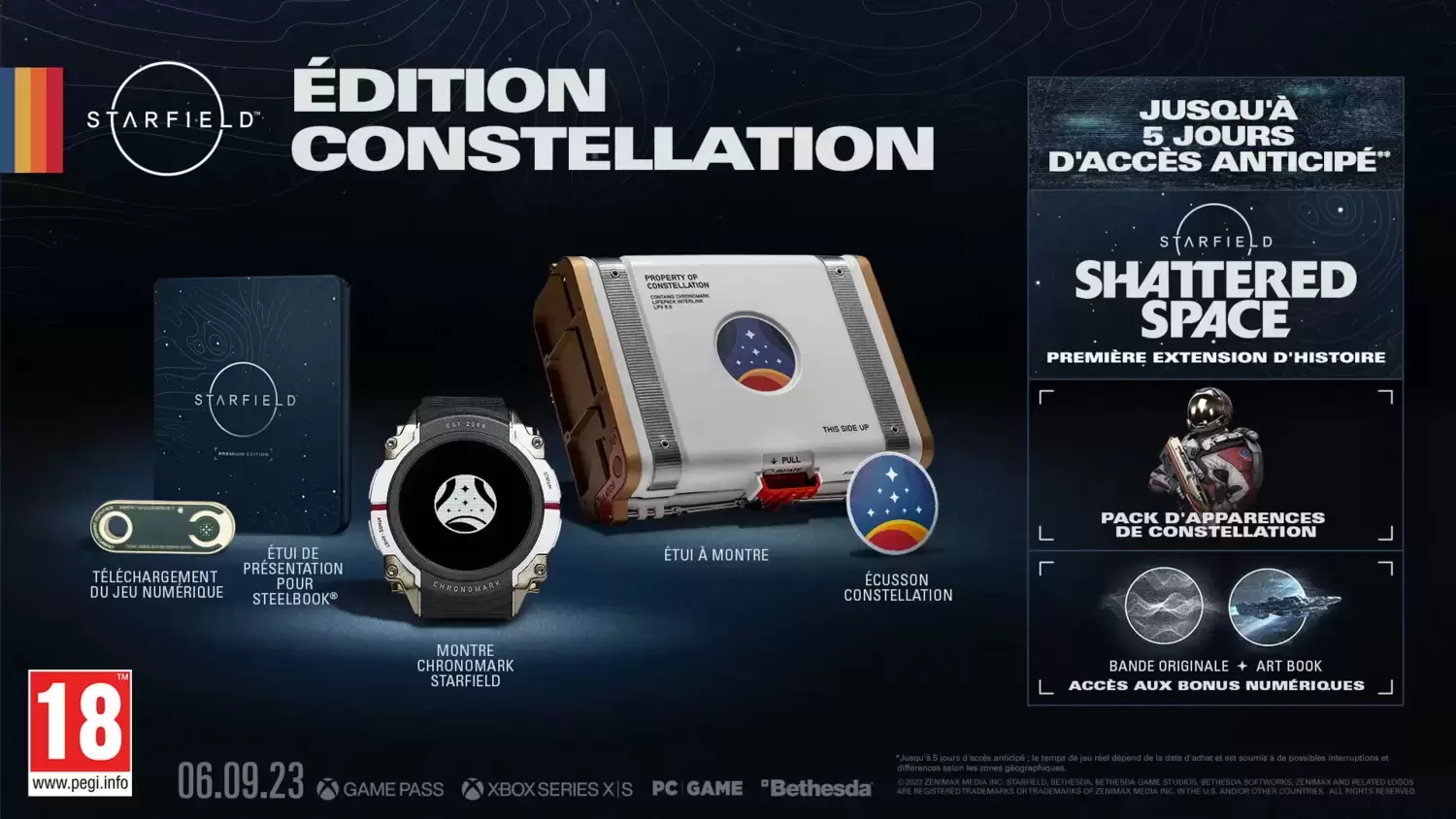 Jeux XBOX Series X - Starfield : Constellation Edition