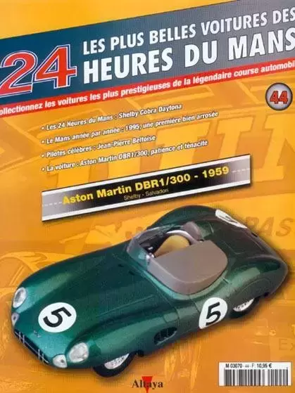 Altaya - Les plus belles voitures des 24 heures du Mans - Aston Martin DBR1 - 1959