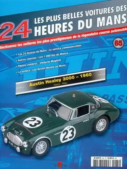 Altaya - Les plus belles voitures des 24 heures du Mans - Austin Healey 3000 - 1960