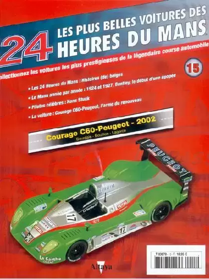 Altaya - Les plus belles voitures des 24 heures du Mans - Courage C60 EVO - 2002